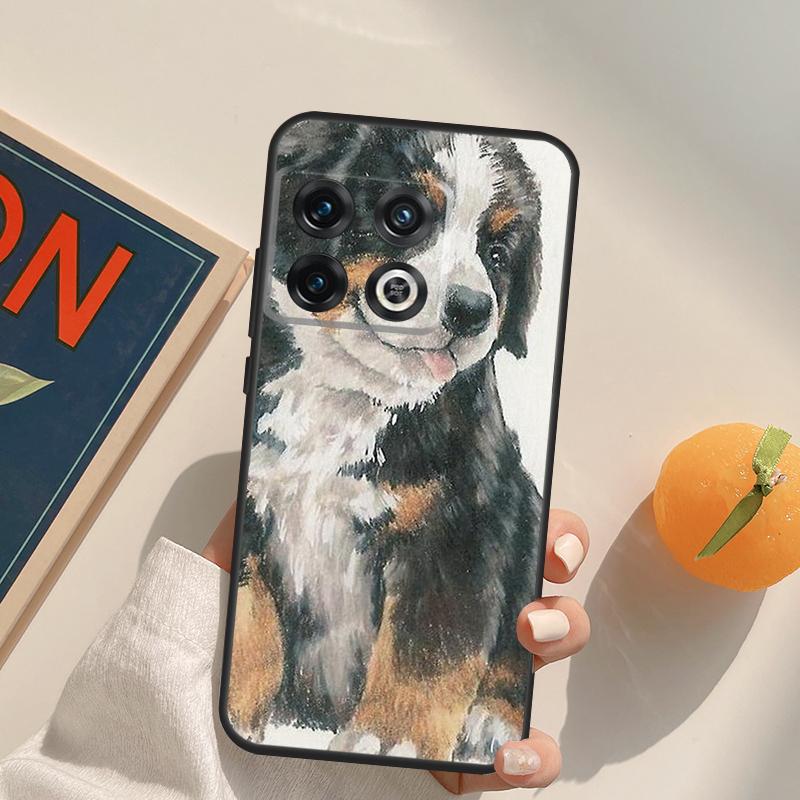 Funny Bernese Mountain Dog Case For OnePlus 15 13 12 11 13R 12R 10T 8T 13T OnePlus Nord 5 CE 3 2 4 Lite N20 N30 Cover