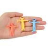 12Pcs New Unique Toy TPR Soft Rubber Pinch Pull Decompression Missile Toy Children's Leisure Fun Funny Toy Birthday Gifts