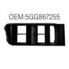 Car Window Lifter Switch Base Compatible 5GG867255 For GOLF 7 For GTI For MK7 ABS Construction Accessories For The Car