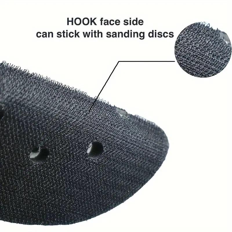 1Pc 5 Inch 125mm Sanding Disc 8 Holes Soft Sponge Interface Hook Loop Backing Pad For Sander Polisher
