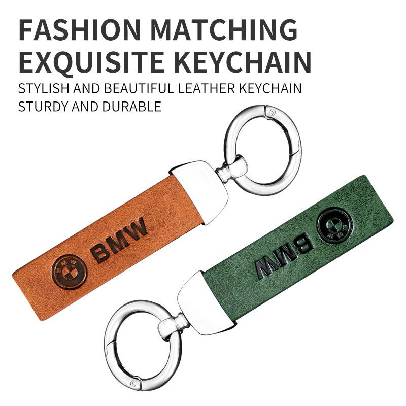 Zinc Alloy Car Keyring Pendant Car Emblem Keychain Accessories For BMW X1 X2 X3 X5 X4 X6 X7 iX3 F20 F10 F07 E70 E46 E90 E92 E60 hbcp90