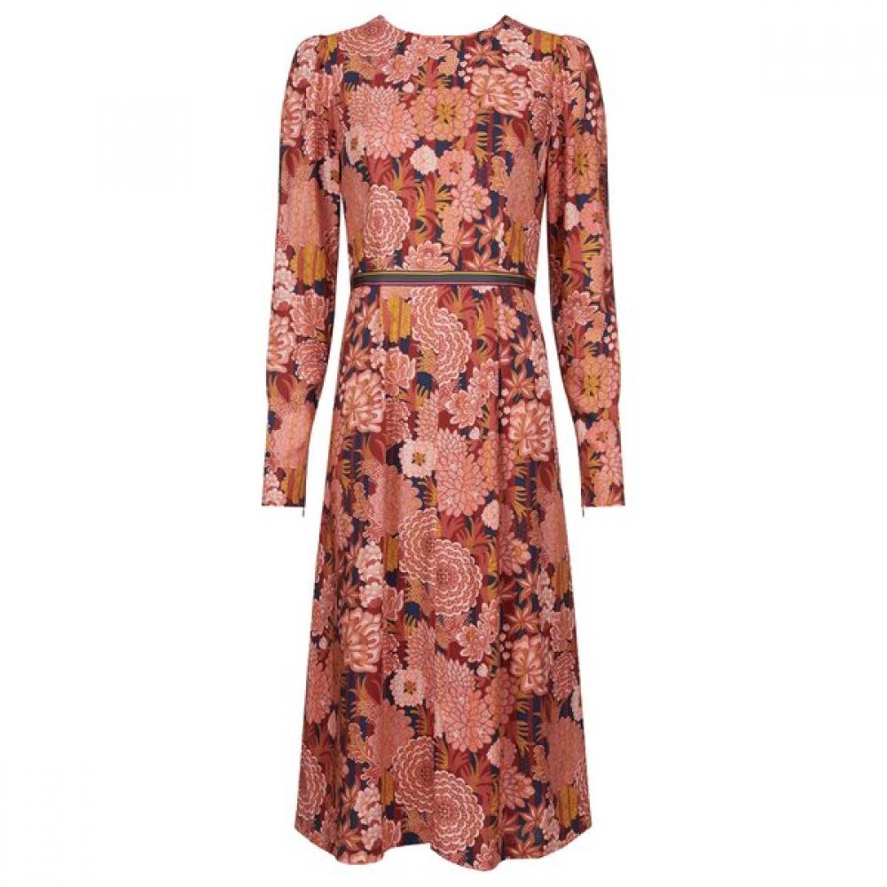 

Oilily Pattern Dress Ow8faop005 dark pink (50)/38(66)