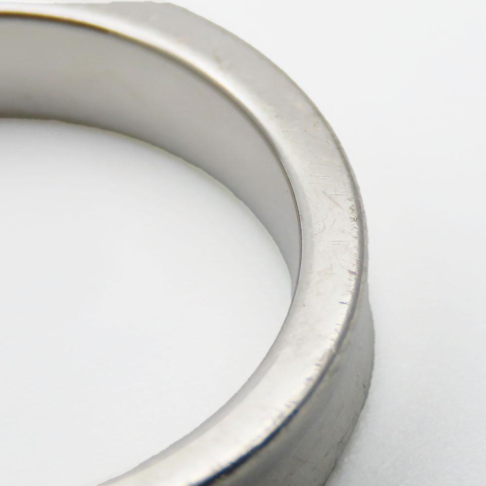 Used TIFFANY&Co. Ring Narrow 1837 EU#50 Silver925 3.8g Silver Accessories