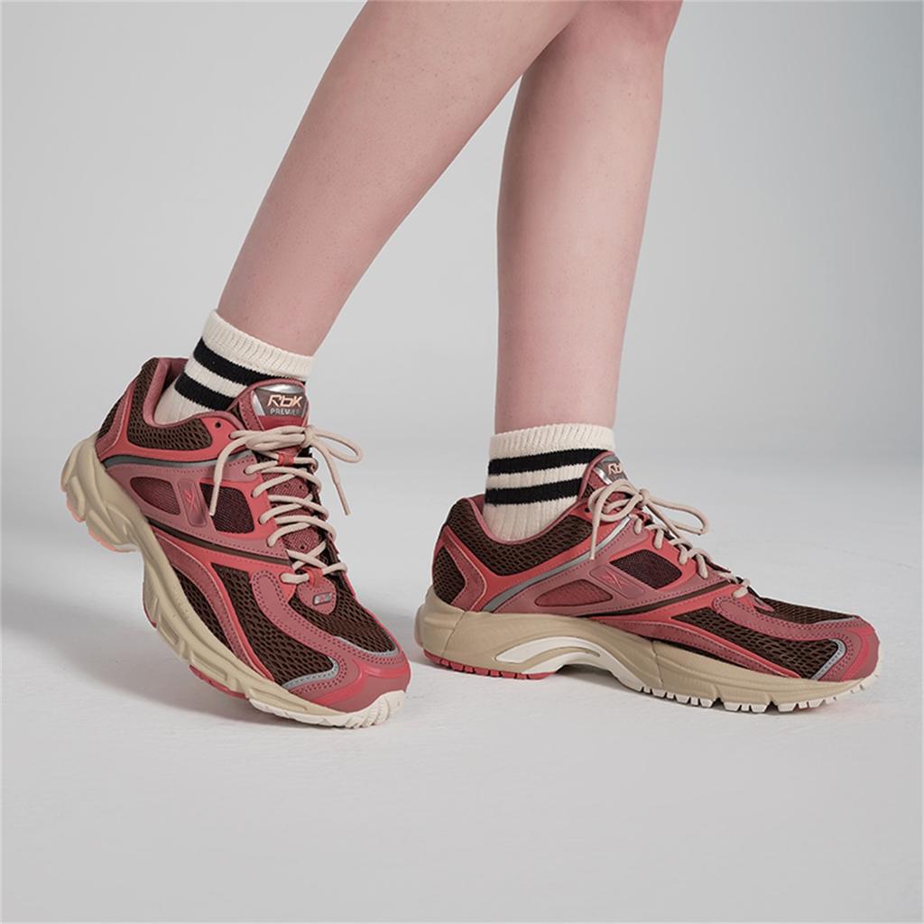 Reebok Premier Trinity Kfs Mountain Functional Retro Supportive Low-Top Urban Commuting Running Shoes Unisex sneaker Red-Brown 100074437
