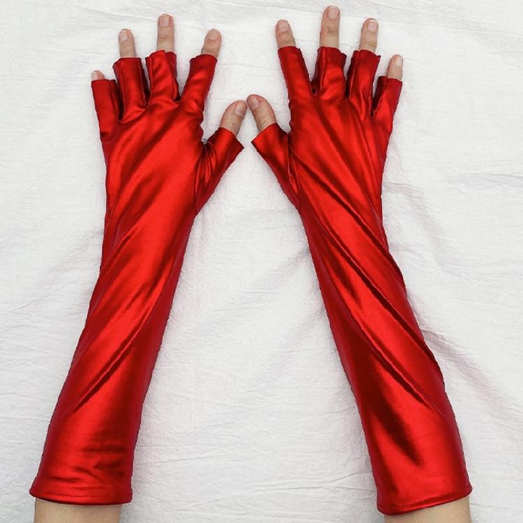 Guanti Metallici Sexy Guanti in Spandex per Opera per Donne e Ragazze Regalo