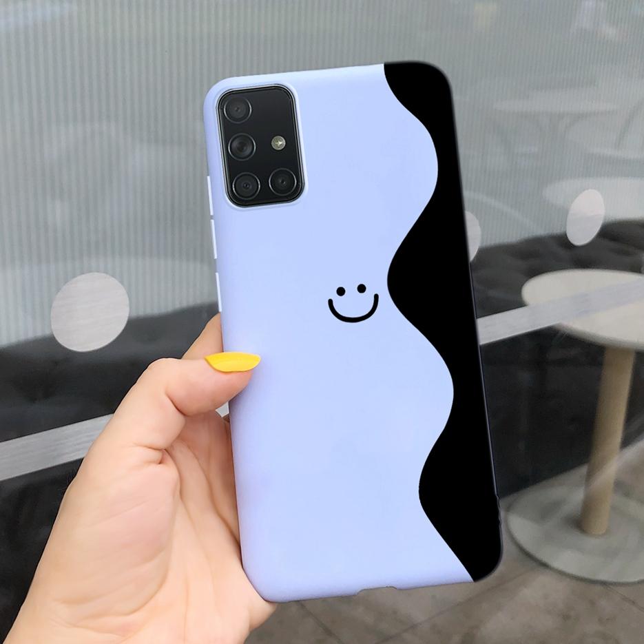 For Samsung Galaxy A31 A41 A51 A71 Case Cute Art Painted Back Cover Soft TPU Phone Case For Samsung A315 A415 A515 A715 F Bumper