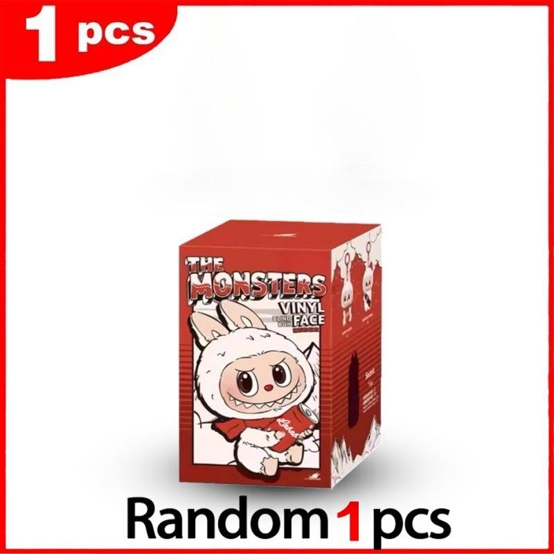 

New 1:1 High Quality Kawaii Monster La-bubu 3.0 Blind Box Series PVC La-bubu Macaron Pendant Doll Monster Keychain Birthday Gift COLE random 1Pc