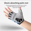 Summer Professional Level Outdoor Half Finger Cycling Gloves Anti Slip Wear-resistant Breathable Comfortable Bicycle Gloves