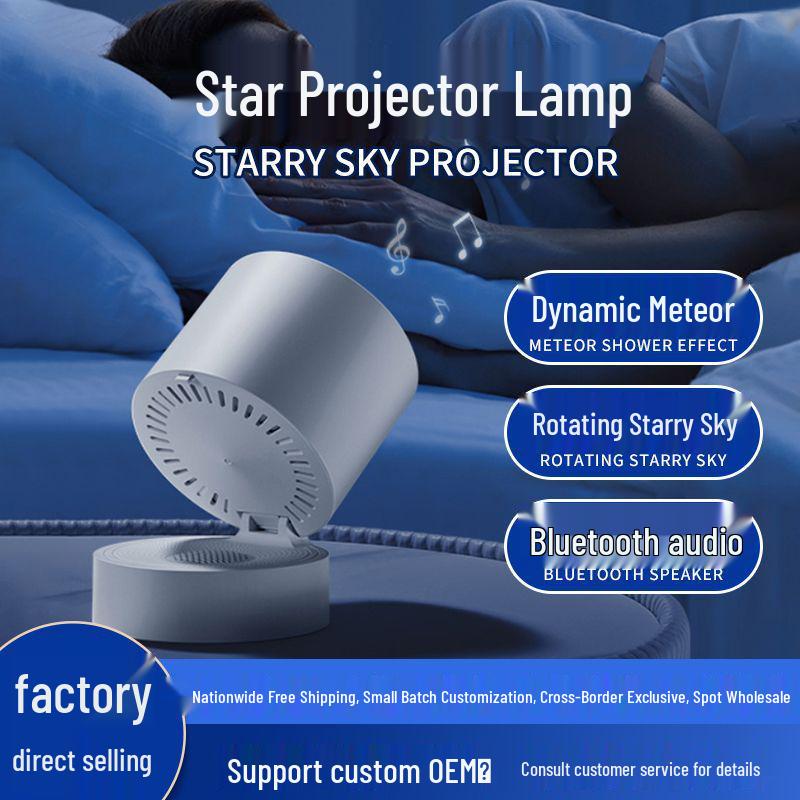 Starry Sky Projector Lamp with Bluetooth Speaker & Rechargeable Night Light Atmosphere 3