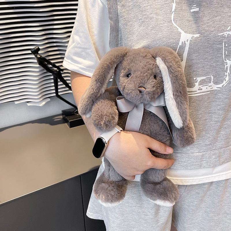 

Cute Lop Rabbit Plush Toy Soft Stuffed Long Ears Bunny Doll Funny Baby s Sleeping Companion Delicate Home Decoration Kids Gifts 40cm