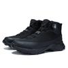 Men Hiking Boot Anti Splash Water Outdoor Sneakers Rotating Button Hiking Shoes  Comfort High-Top Trekking Walking Shoes Non-Slip Warm Suitable