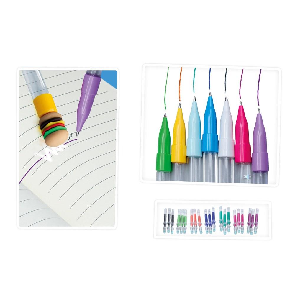 Buki France Pen Making Kit Children's Craft Set for Kids Ages 6-9 Birthday Christmas Gift Educational Toy DIY Pen Factory