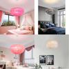 Ceiling Feather White Pendant Light Shade Modern Chandelier Lampshade Lamp Floor
