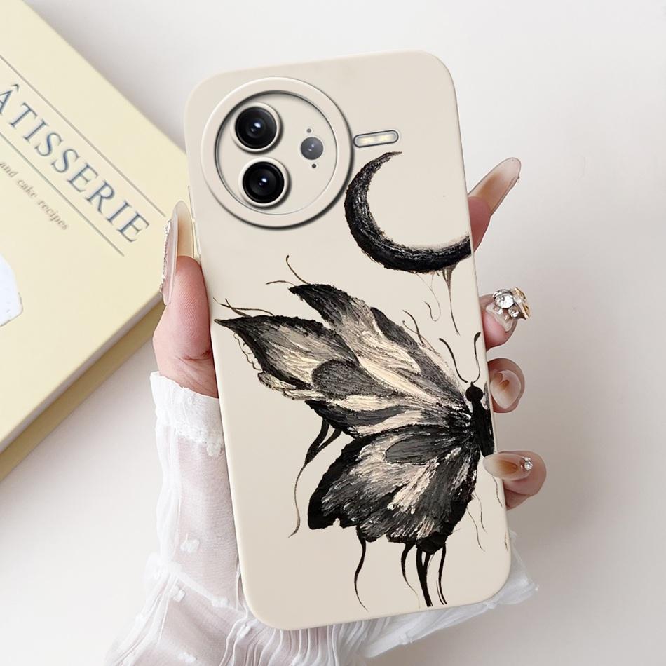 For Xiaomi Poco F7 Ultra / Poco F7 Pro Elegant Butterfly Floral Phone Case For Poco F7ultra F7Pro Soft Silicone Shockproof Cases