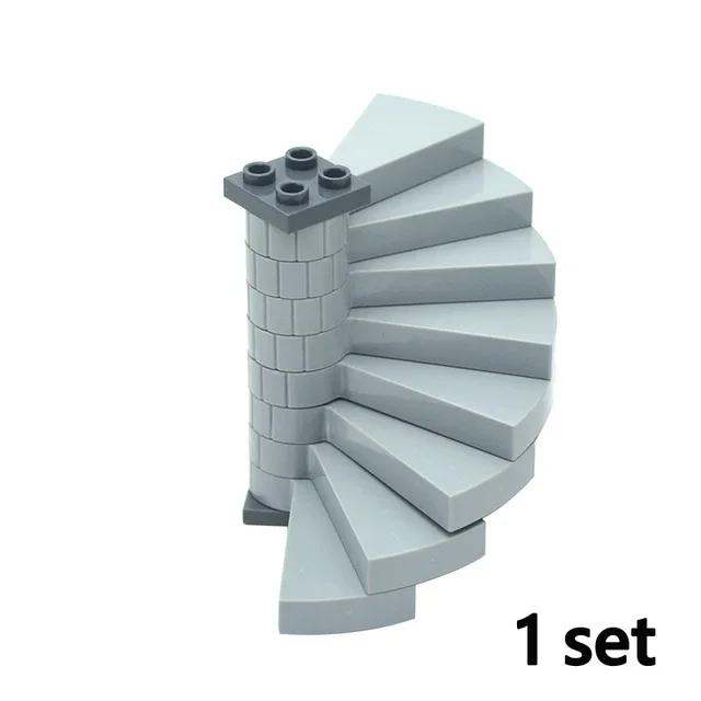 MOC City Friends House Parts Fence Stairs Ladder Gate Building Blocks Door Window Figures Garden Leduo DIY Accessories Bricks