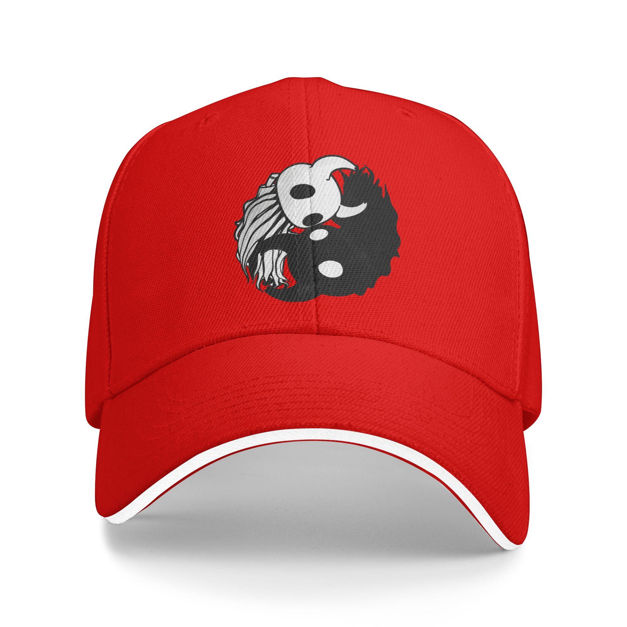 

Unisex Hollow Knight Yin Yang Outdoor Hat Spring Sun Baseball Caps Casual Baseball Cap Fashion Golf Sunshade One Size