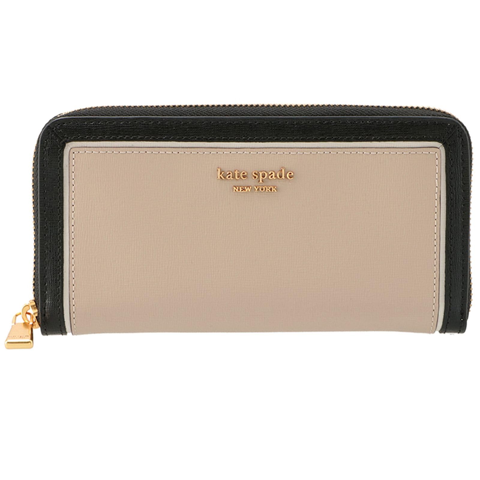 

Long Wallet K8955 200 Earthenware Black Multi [Kate Spade] [Item]