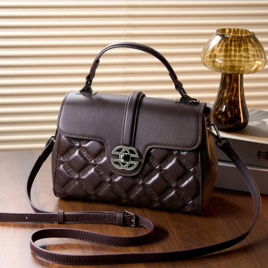 Taška Dámská Dojíždějící Kožená Dámská Taška Taška pro Matku Crossbody Taška Prémiový Smysl Kabelka