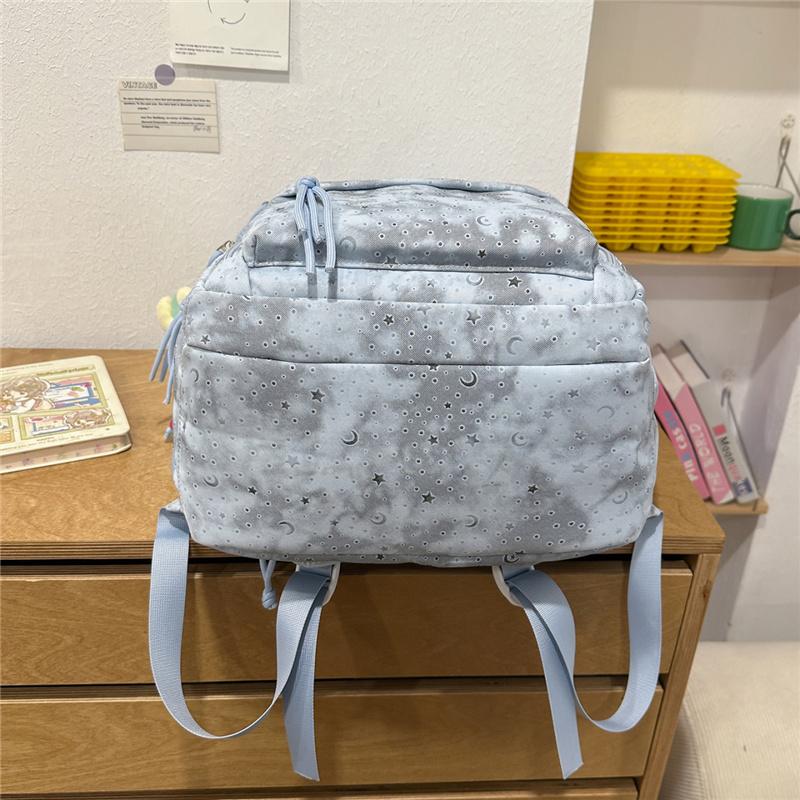 Student Schoolbag Women's Tie-Dye Large Capacity Backpack