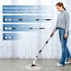 Electric Cleaning Brush2-gear Cordless Rotary Floor Scrubber Wireless with Adjustable Extension Handle Perfect for Home Kitchen