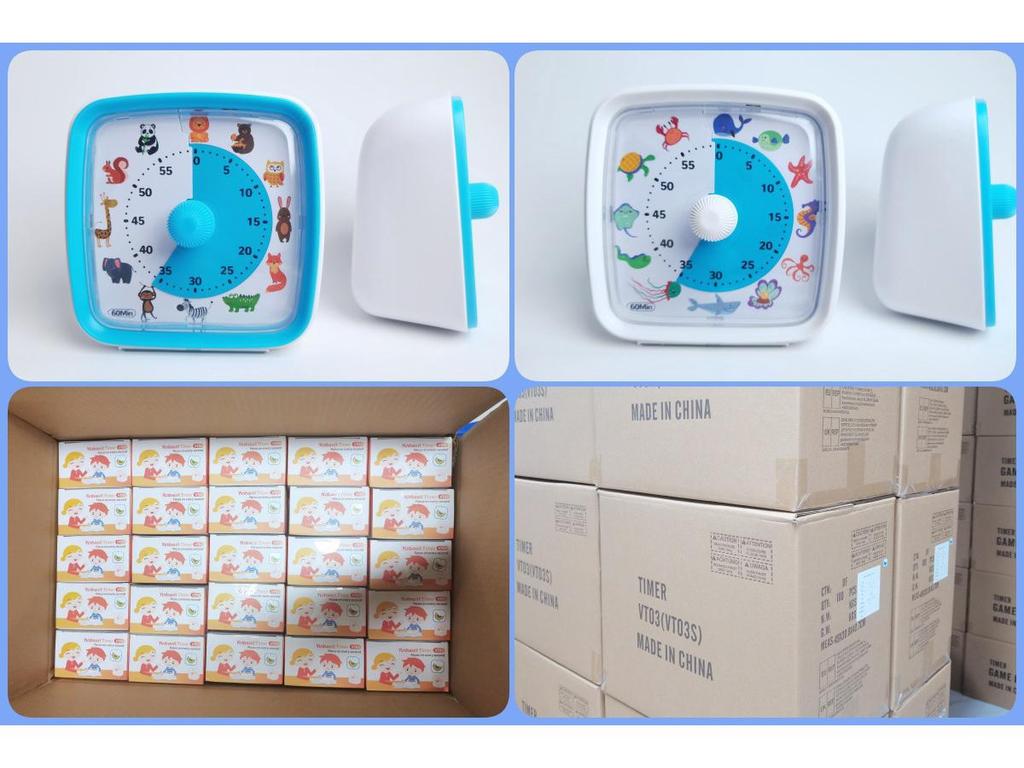 Kids' Visual Multifunction Electronic Timer for School Tasks