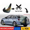 Set Universal Mudflaps Mud Flaps Splash Guards Mudguards For Kia Cadenza K7 Ceed Pro Cee'd Cee'd SW Forte K3 Cerato Naza Forte