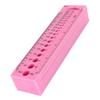 10Pcs Knitting Needle Gauge Plastic Clear Scales Multipurpose Portable Sewing Ruler CM Ruler