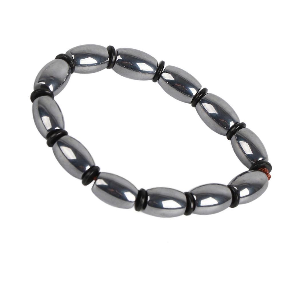 Terahertz Perlen Armband Dehnbar Stressabbau Meridianbehandlung Unisex Energieheilstein Armband