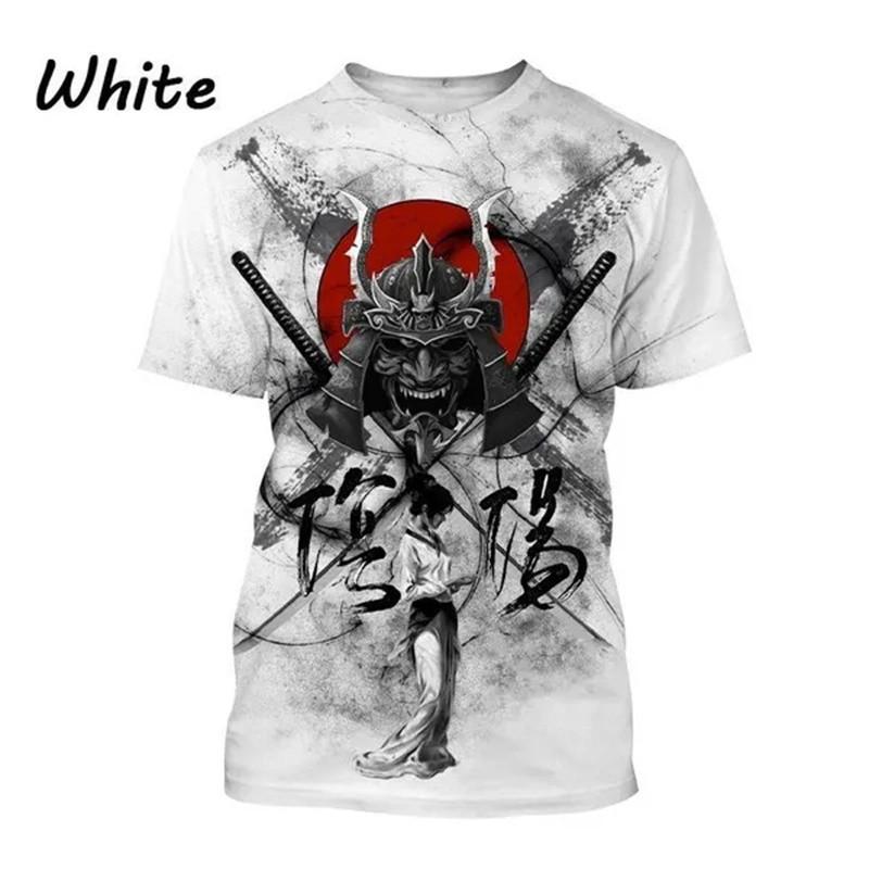 Warrior Armor Tattoo Art Men's 3D T-shirt, Summer T-shirt, Short Sleeve, Halloween Tattoo T-shirt