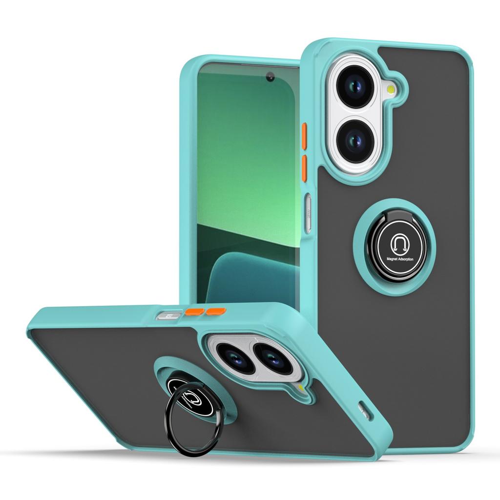Rotating Bracket 360° Case for Xiaomi Redmi A5 4G Armor Matte Finger Ring Case Magnetic Ring Stand Shockproof Cover