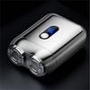 Double Blade Rechargeable Razors With Magnetic Attachment for Men Waterproof Electric Trimmer Beard Grooming Tool
