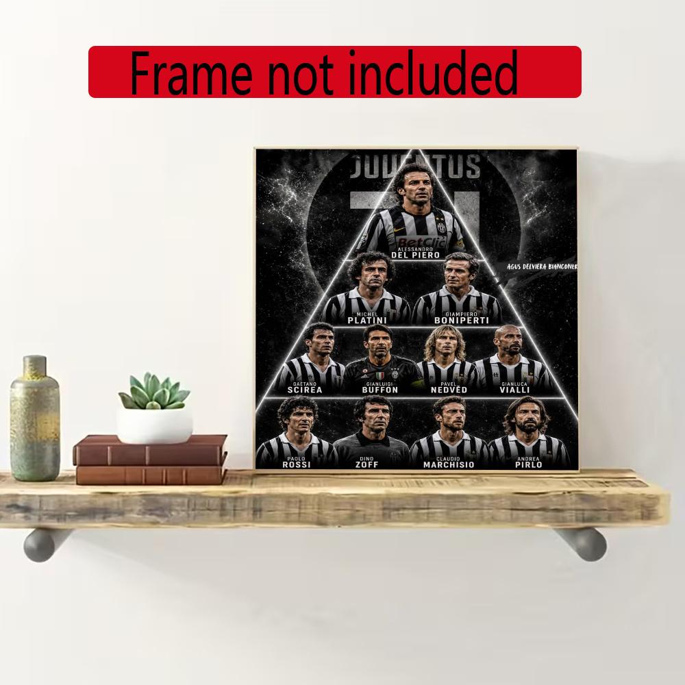 Juventus 5D Round Diamond Painting Kit Diamond Embroidery Painting Rhinestones Mosaic Frameless Handwork Decoration Arts