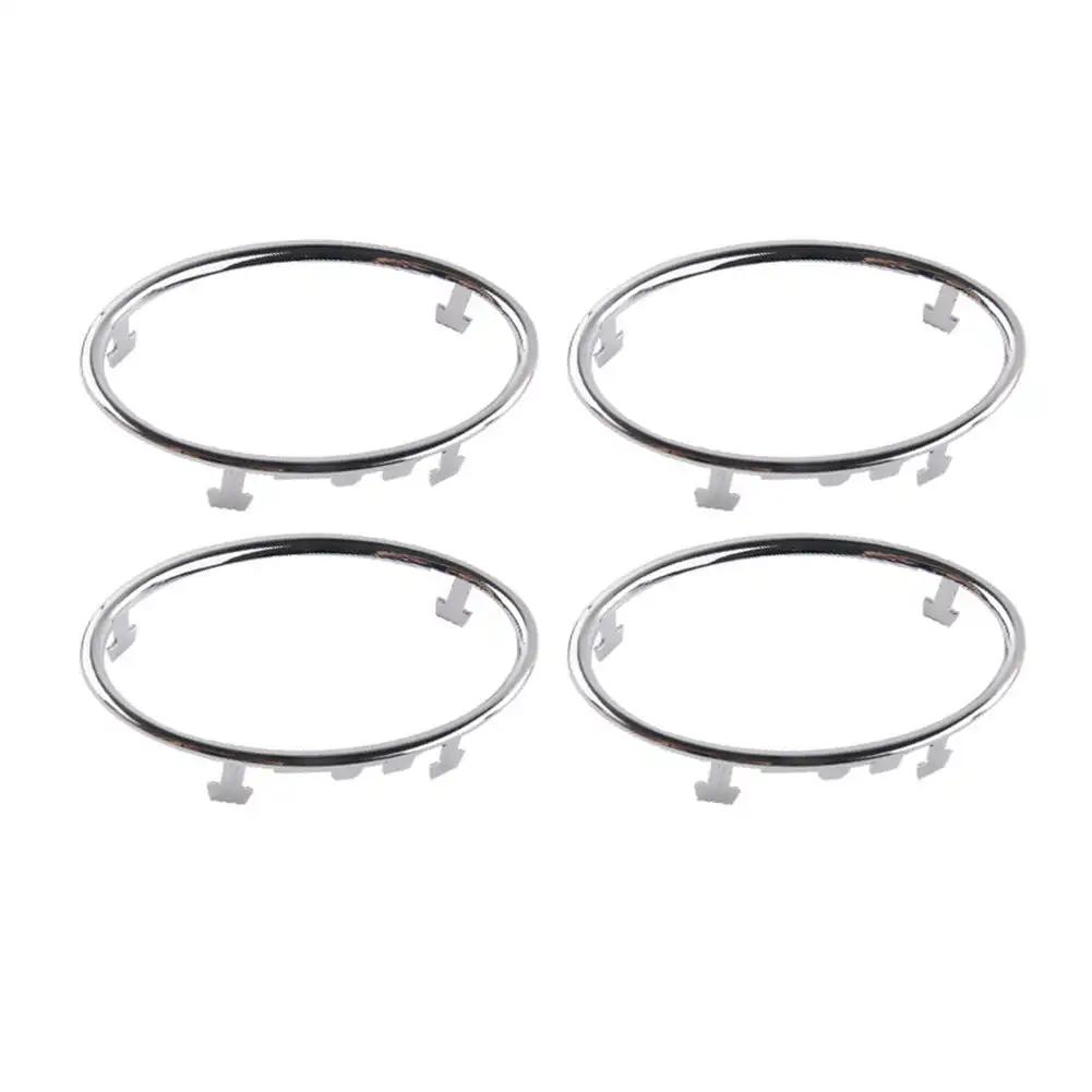 1PC/4Pcs Car Air Conditioning Trim Outlet Decoration Circle Ring Sticker For Ford Focus 2 MK2 2005-2013 Auto Accessories