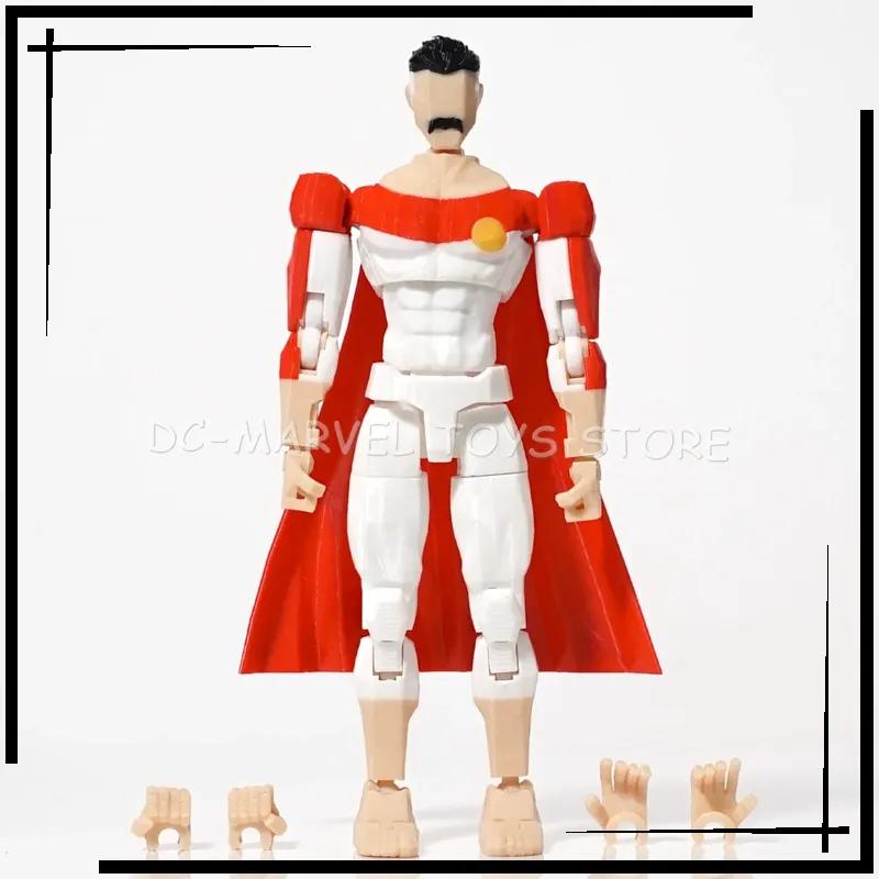 New 3D Printed Omni Man Invincible Coalition of Planets Nolan Grayson Dummy13 T13 Multi-Jointed Action Figure Toys