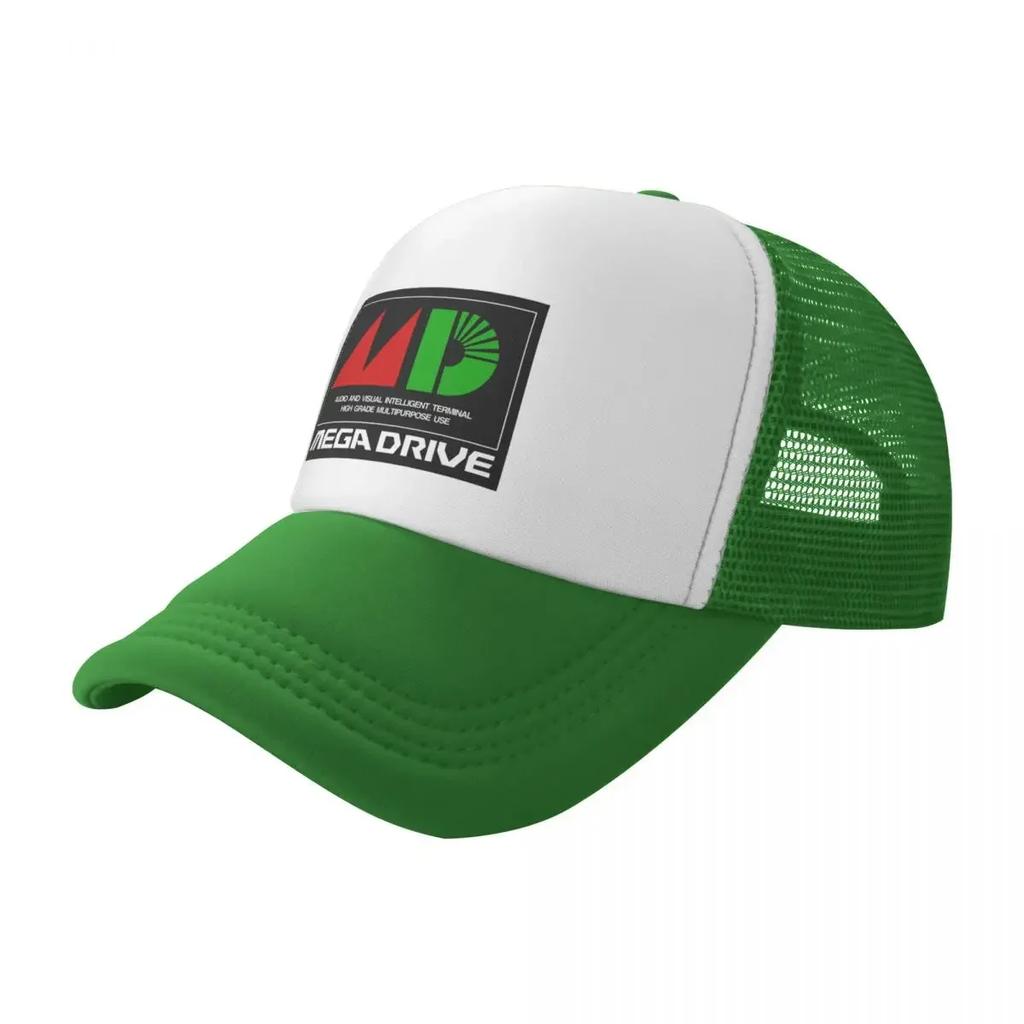 Mega Drive MDJP Logo Baseball Cap Golf Streetwear Snap Back Hat Girl Men's