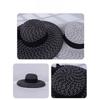 New Fashion Summer Women's Sun Protection Elegant Black Bow Accessories Versatile Casual Hat Sun Hat