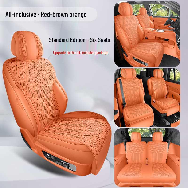 AITO M9 Suede Seat Cushions, Fit for 25 Models, All-Season, Suitable for Five/Six-Seater Cars - Car Accessories