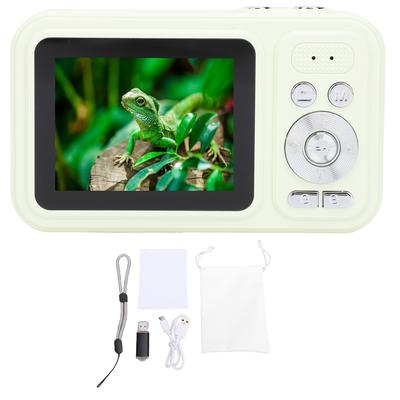 Appareil Photo Numérique 5MP UHD Zoom Numérique 16x AF Autofocus Écran 2,4 Pouces Anti-Secousse Compact Vidéo