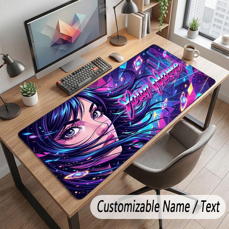Fantasy Magia Tematyczna Spersonalizowana Podkładka pod Mysz Personalizowany Druk Imię Tekst Mata na Biurko Do Domu Biura Dekoracja Stołu