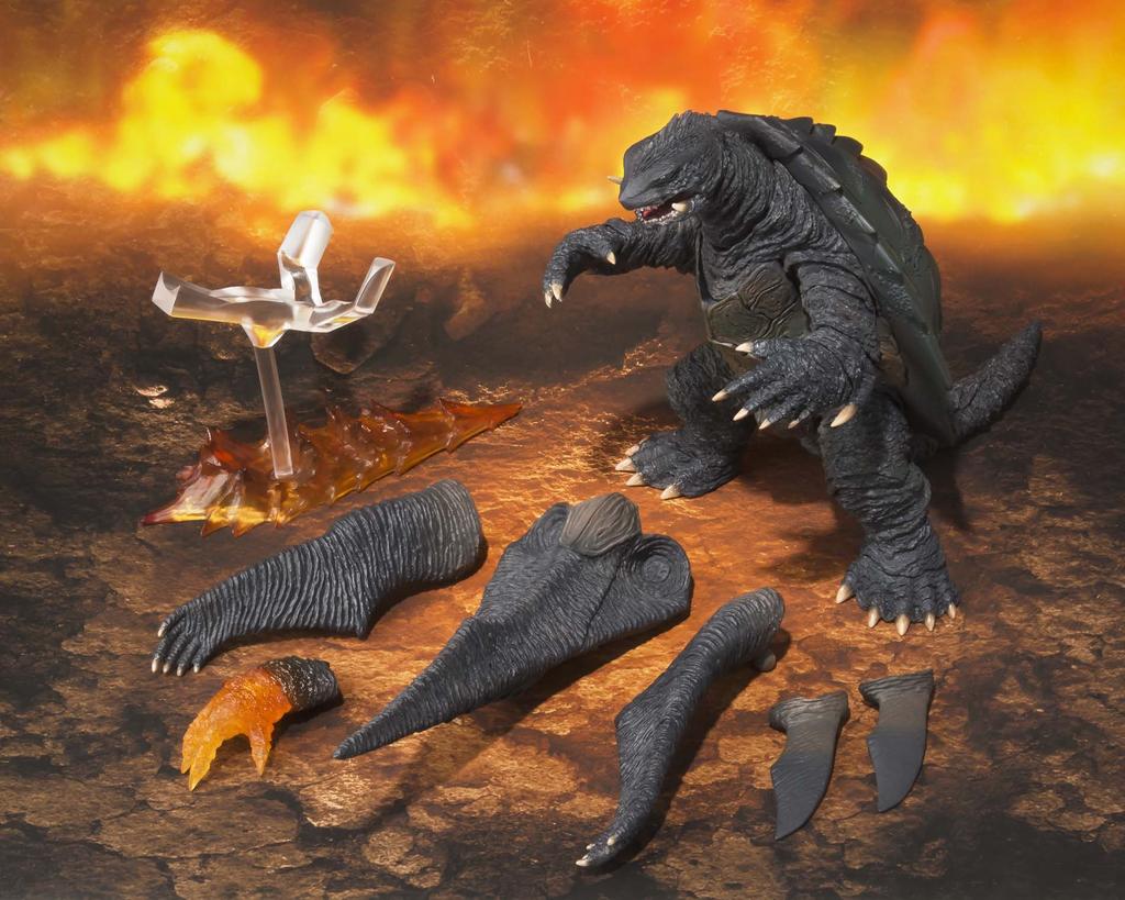 TAMASHII NATIONS Gamera 160mm Painted Movable Figure S.H.MonsterArts (1999) Approx. PVC&ABS