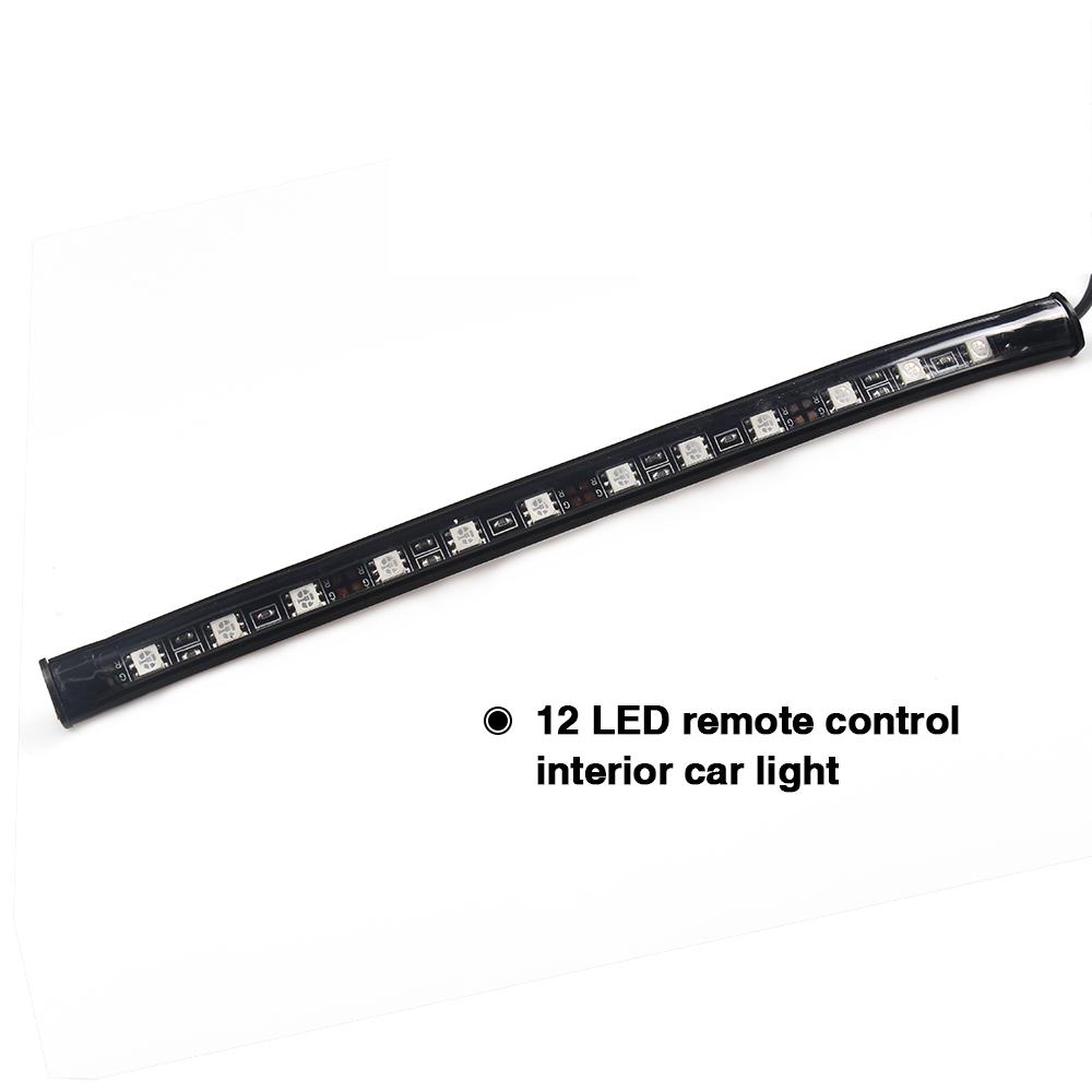 Motorcycle LED Atmosphere Light Neon Strip RGB Remote Voice Musical Control Glow Decorative Lamp Flexible Blinkers