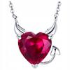 Chain Pr 925 Heart + Devil Horns