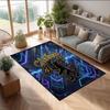 Chelsea FC bedruckter Flanell-Teppich rutschfest weicher Polyester-Bodenbelag Indoor Dekorationsmatte für Schlafzimmer Wohnzimmer Sofa Spielzimmer Heimdekoration