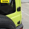 TESIN Auto Styling für Jimny JB74 Auto Hinten Schwanz Tür Heckklappe Scharnier Dekoration Abdeckung Aufkleber für Suzuki Jimny +