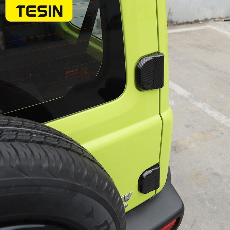 TESIN Car Styling pentru Jimny JB74 Mașină Spate Ușă Haion Balamale Decorative Autocolante pentru Suzuki Jimny +