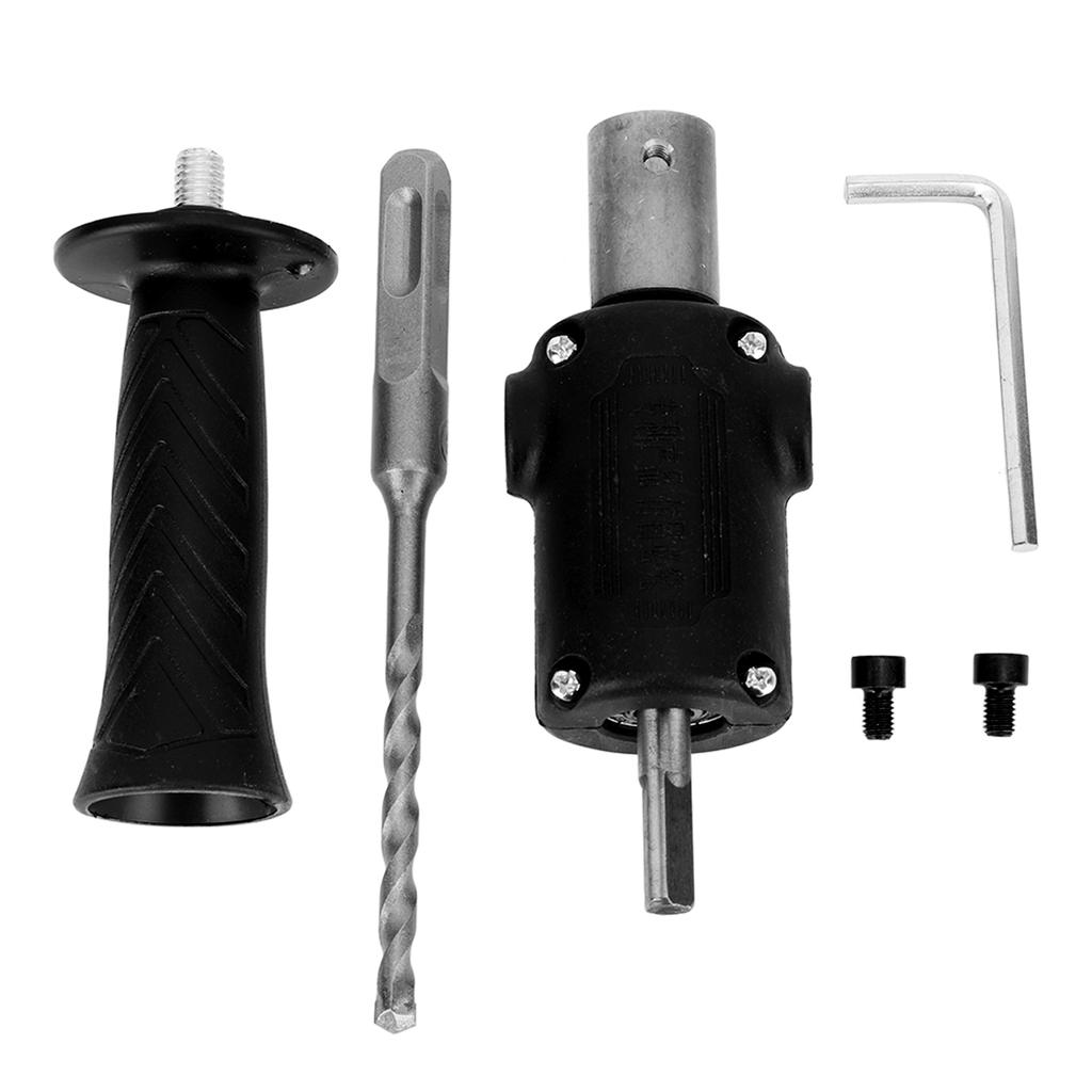 Electric Hammer Conversion Head Electric Rotary Hammer Drill Head Electric Hammer Drill Bit Black