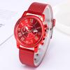 Mesh Strap Unisex Quartz Watch Large Dial Roman Numerals Decorate Wristwatches Multiple Colors Relogio Feminino Reloj Mujer