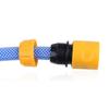 3 Pcs/lot Garden Water Quick Connector Irrigation Water Gun Coupling Waterstop Connector 16mm Pipe Car Washing Fittings