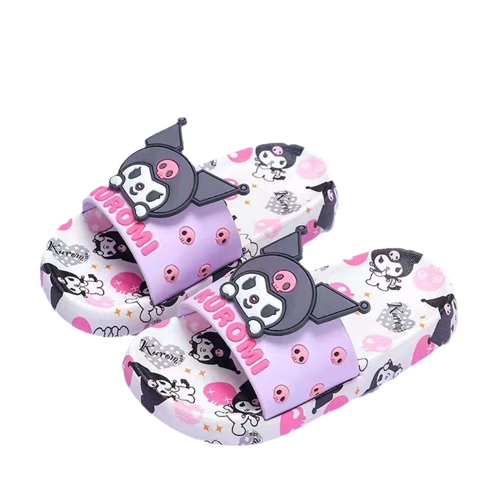 

Куроми Май Мелоди Тапочки Сандалии Детская Обувь Тапочки Комнатная Обувь Для Помещений Туалет Амфибийные Бесшумные Для Девочек Мальчиков Персонаж Милые Стильные Нескользящие