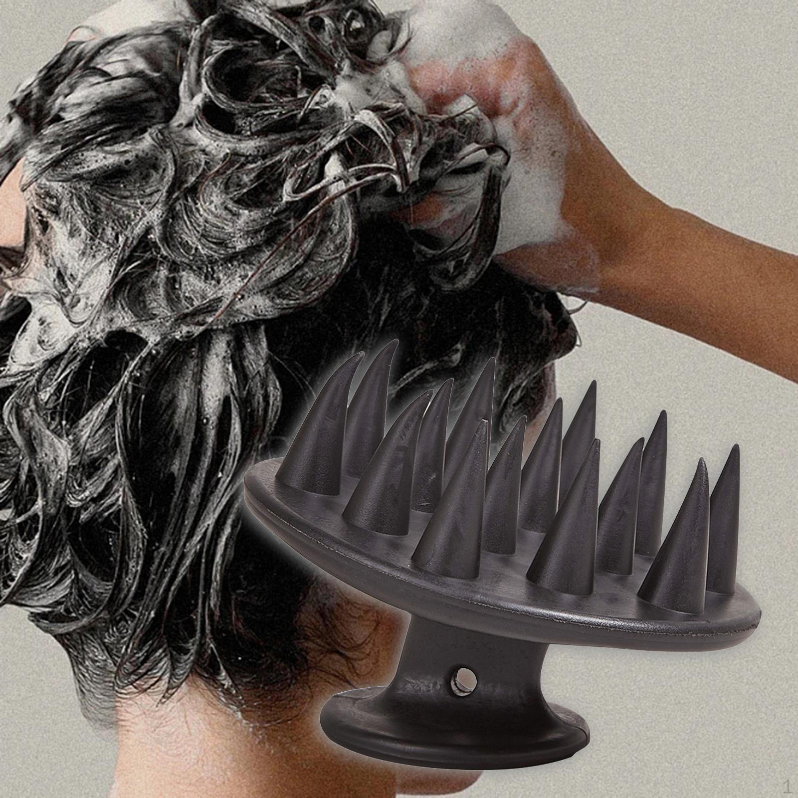 Gentle Hair and Scalp Massage Brush - Ergonomic Design for Easy Use